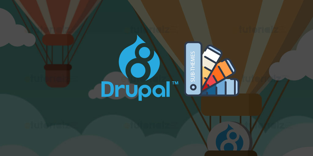 Steps to create sub-theme in drupal 8